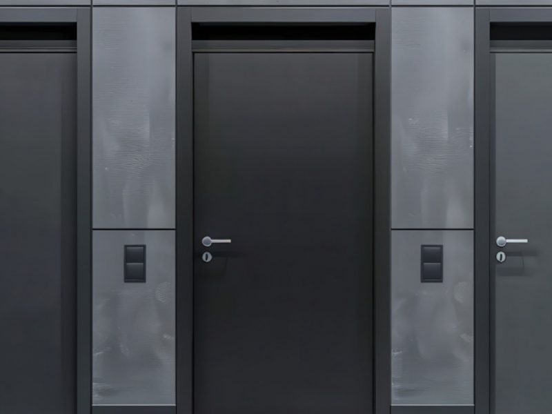Porte d’entrée grise : une solution polyvalente, moderne et fiable