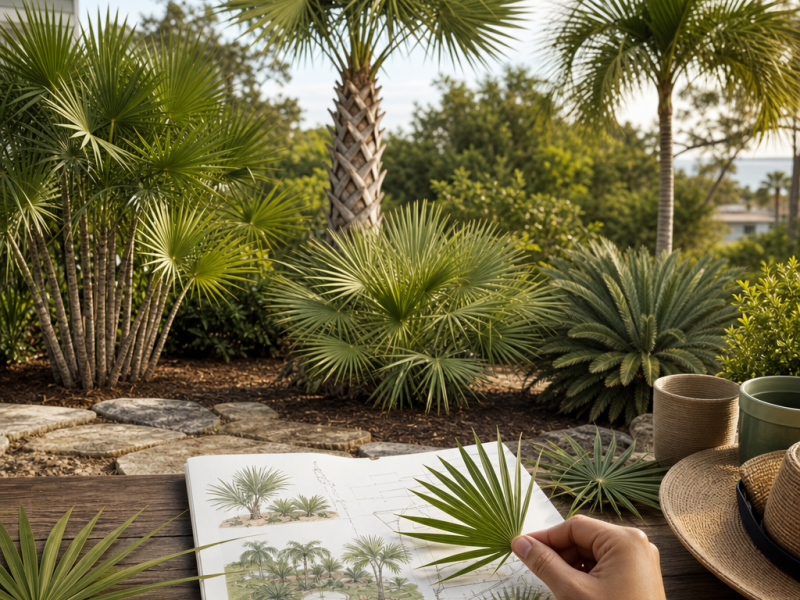 Choosing a Florida Native Palm for Your Yard, Step by Step
